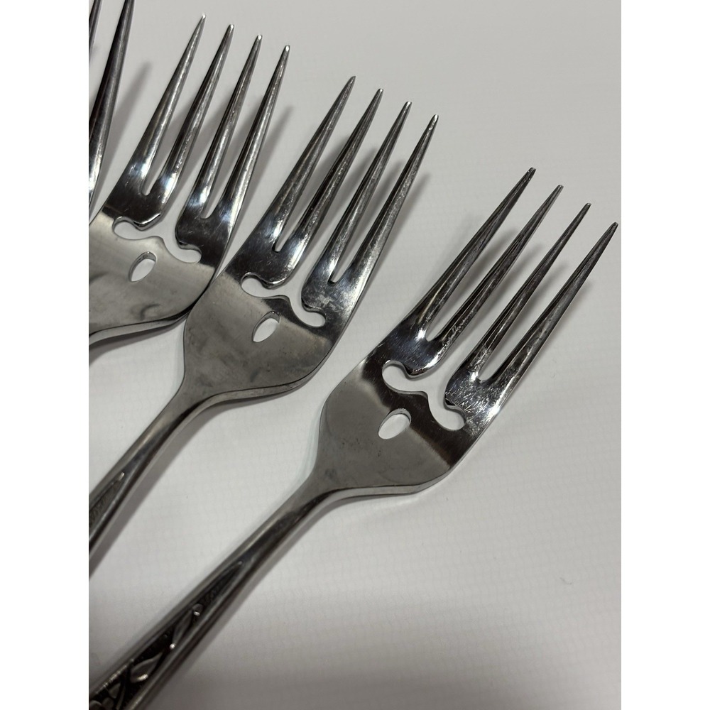 Ekco Eterna Santiago Pattern Stainless Silverware Flatware Set 61 Pieces Vintage - Picture 4 of 10